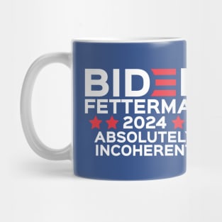 Biden Fetterman 2024 Mug